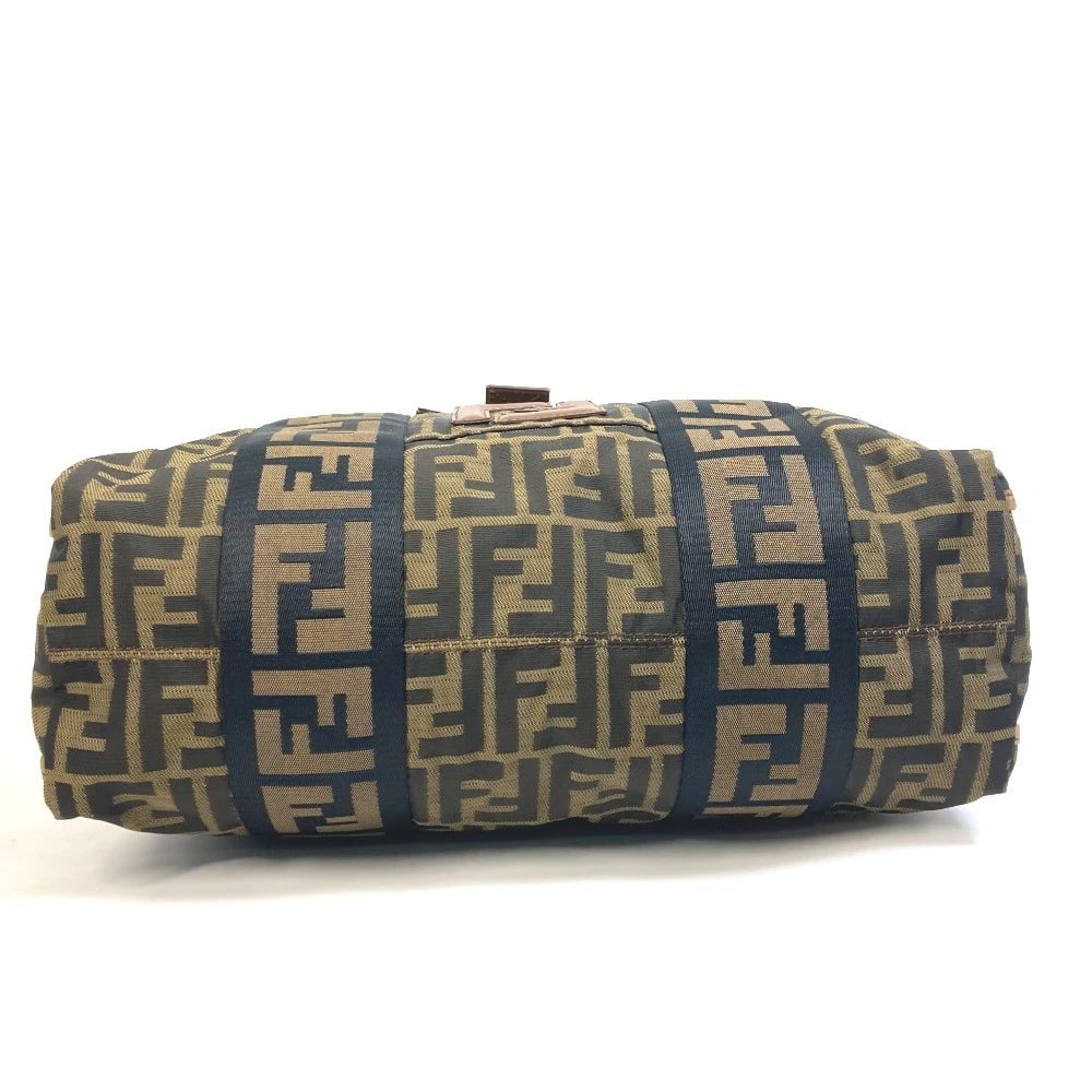 FENDI ZUCCA FF PATTERN HAND BAG - 6
