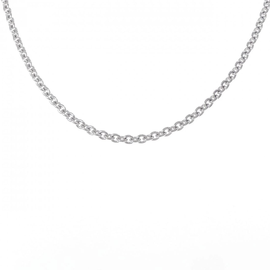 BVLGARI 750WG NECKLACE: Bvlgari 750WG Necklace Brand: BVLGARI Type/Style: Bulgari Necklace Material: 750White Gold, Color: White Gold Size: lenght42-50cm Actual Size Chain maximum width approx.: 3.2mm Accessories: None