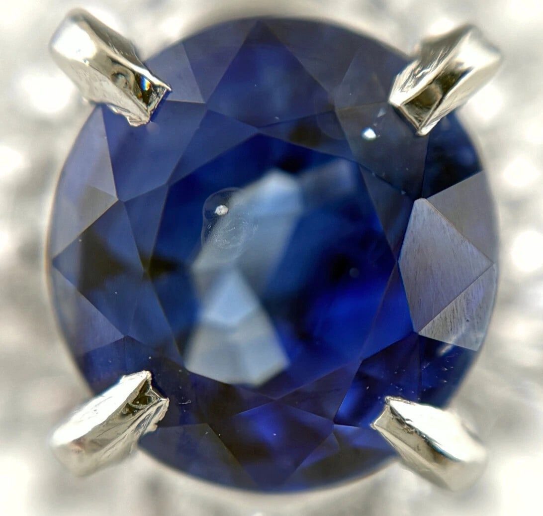 SAPPHIRE DESIGN RING PLATINUM - 2