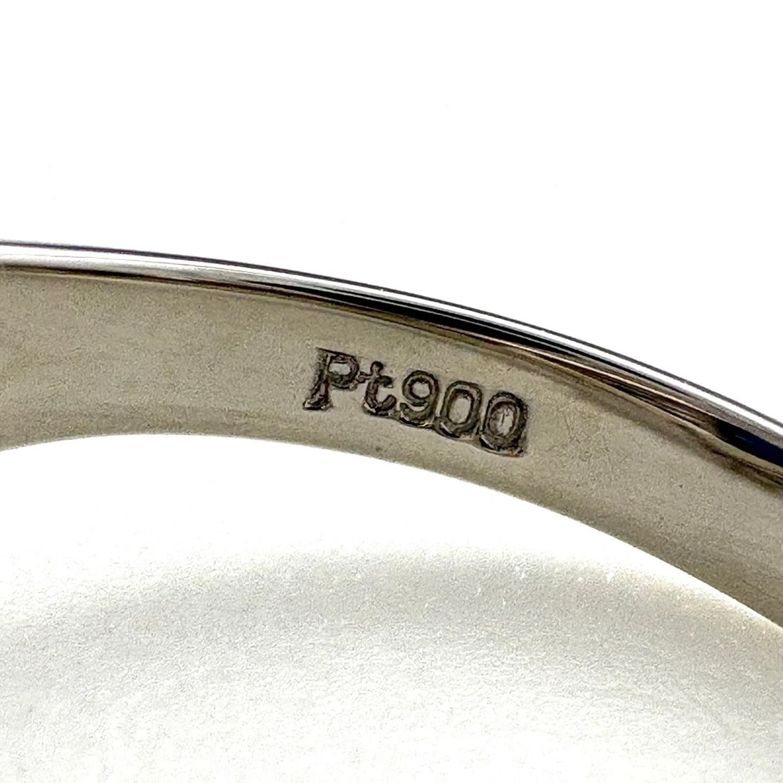 SAPPHIRE DESIGN RING PLATINUM - 2