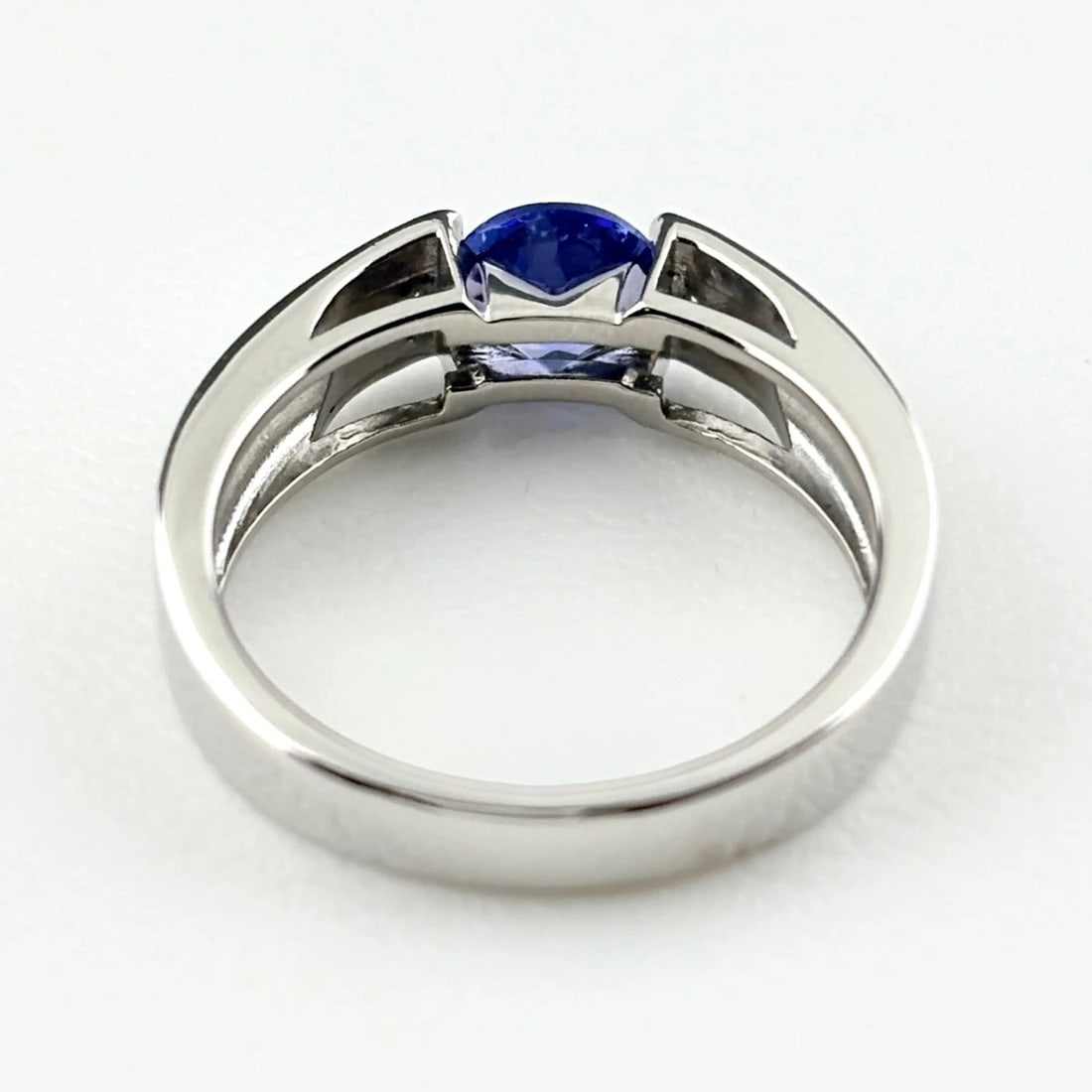 TANZANITE DESIGN RING PLATINUM - 3