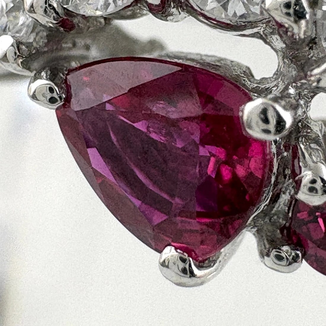 RUBY DESIGN RING PLATINUM - 3