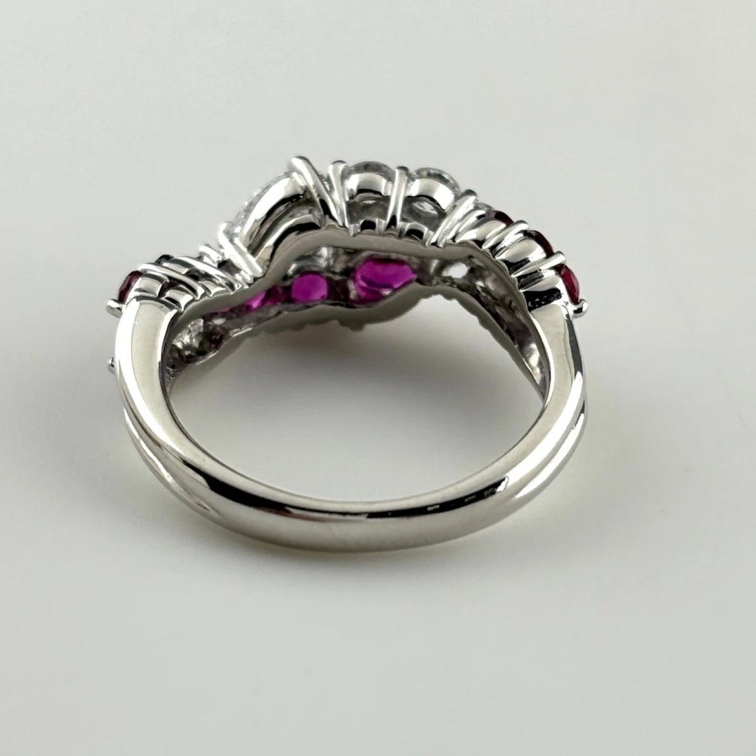 RUBY DESIGN RING PLATINUM - 4
