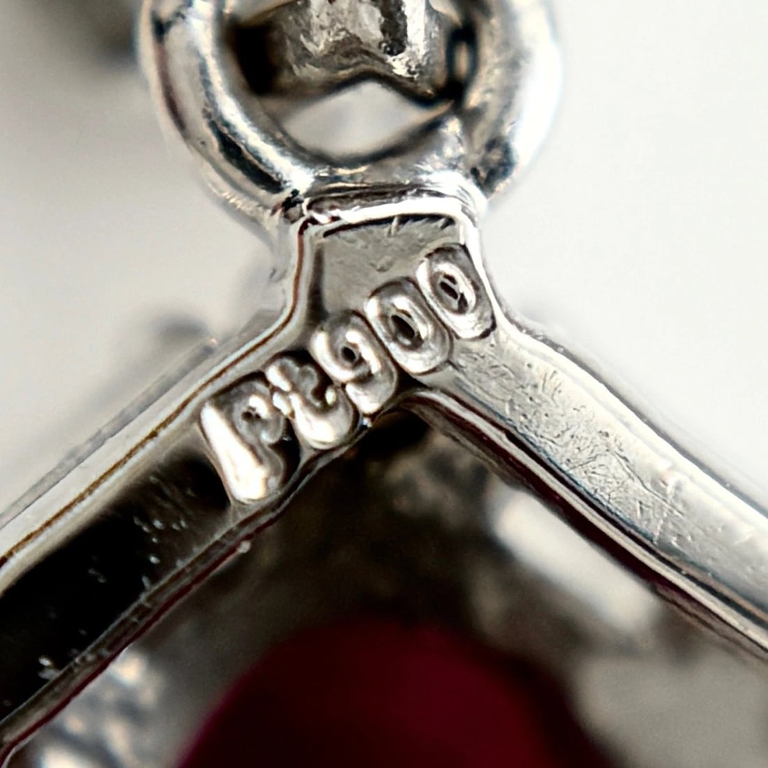 RUBY DESIGN PENDANT HEAD PLATINUM - 4