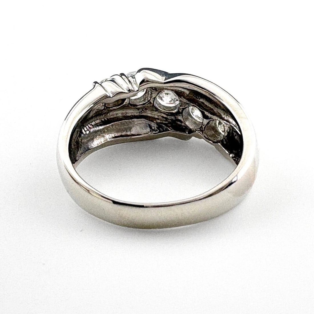 DIAMOND DESIGN RING PLATINUM - 3