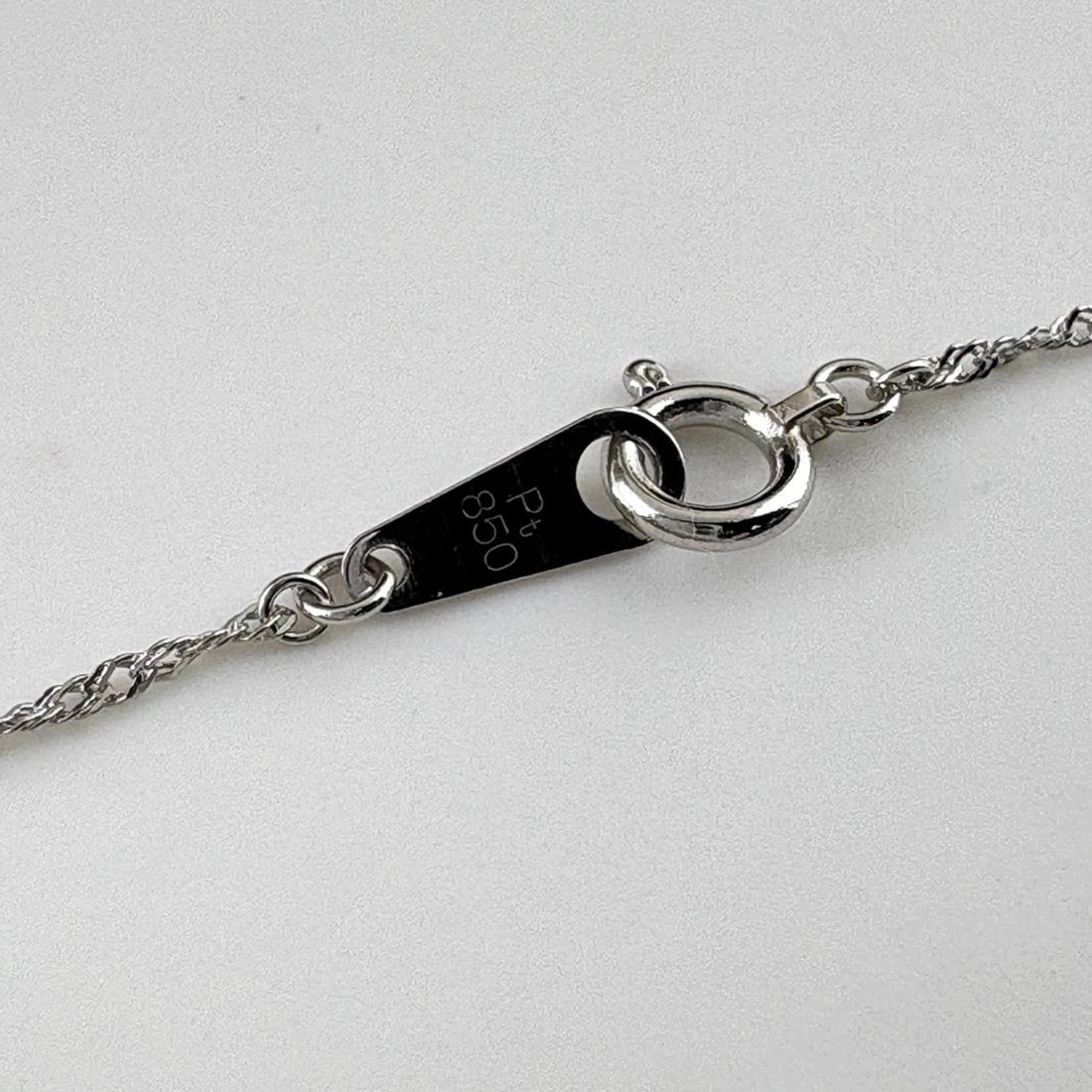 RUBY DESIGN NECKLACE PLATINUM PENDANT - 3
