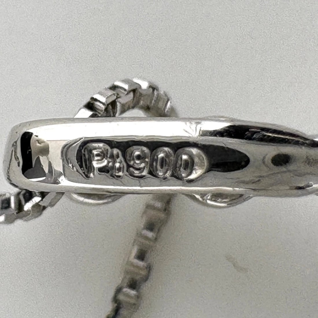 RUBY DESIGN NECKLACE PLATINUM PENDANT - 3