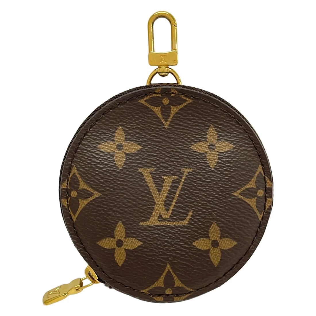 LOUIS VUITTON MONOGRAM COIN CASE MONOGRAM CANVAS: LOUIS VUITTON Monogram Coin Case Monogram Canvas Brand: LOUIS VUITTON Type/Style: Coin Case Material: Exterior Material Monogram Canvas Color: Exterior Color Monogram Size: Height : 3.54 inch (9 cm) W