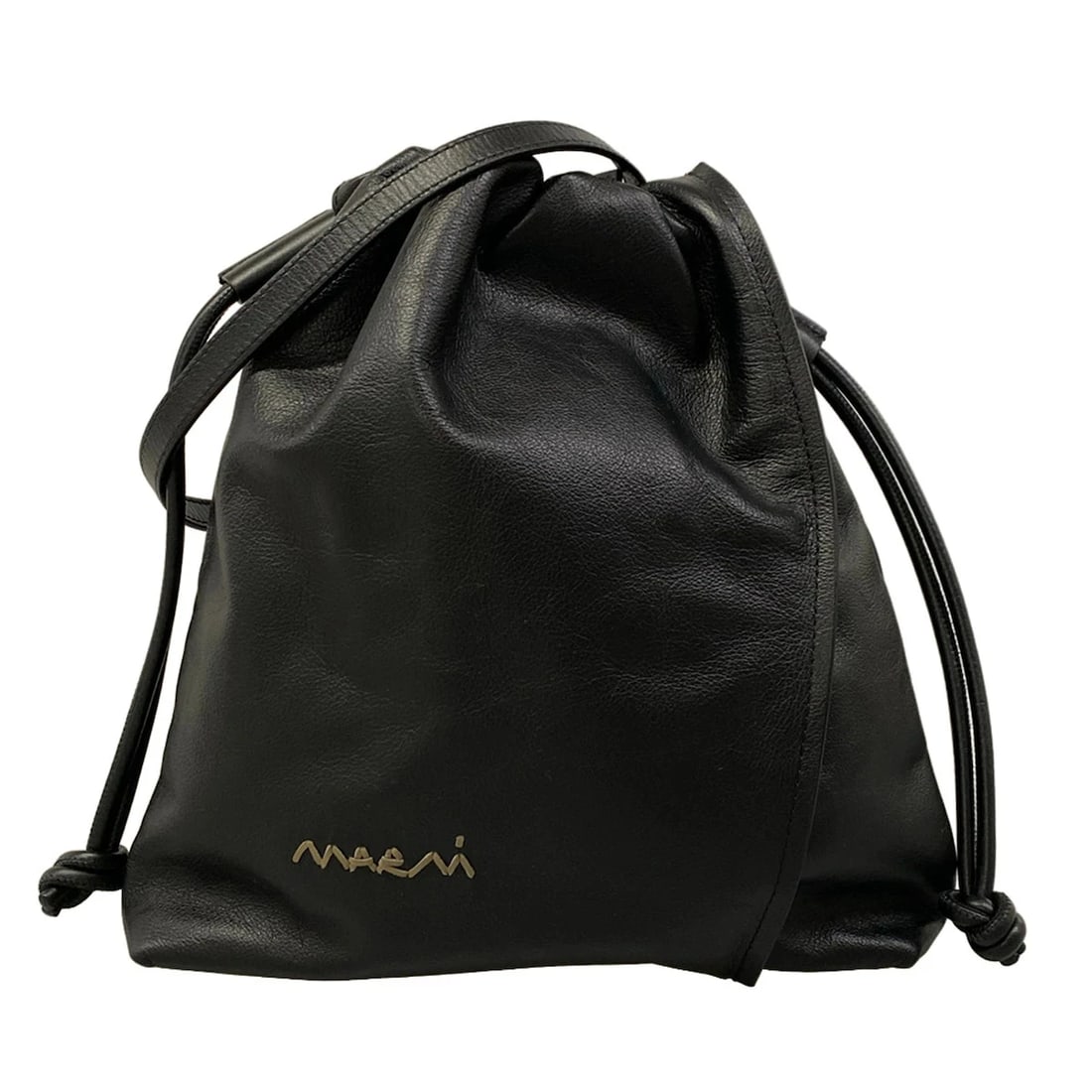 MARNI SCRUNCHIE MEDIUM DRAWSTRING BAG (1 of 6)