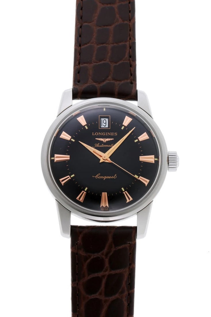 LONGINES WATCH CONQUEST HERITAGE AUTOMATIC WATCH - 2
