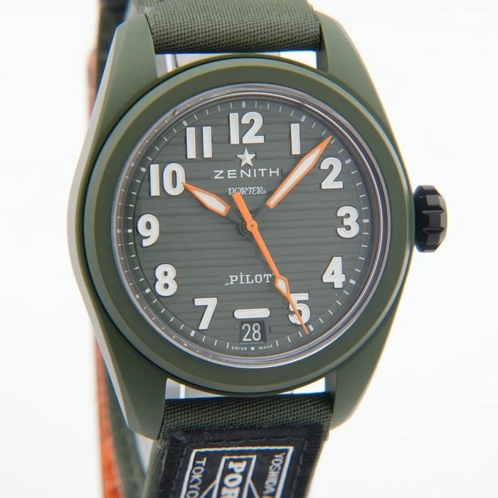ZENITH PILOT AUTOMATIC CERAMIC WATCH - 4