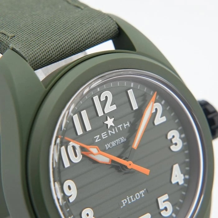 ZENITH PILOT AUTOMATIC CERAMIC WATCH - 5