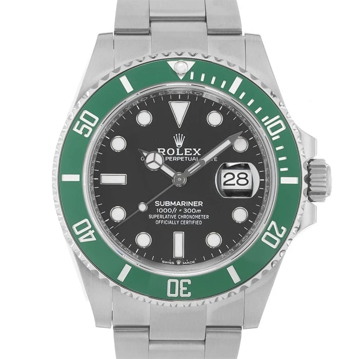 ROLEX SUBMARINER DATE STAINLESS STEEL WATCH: ROLEX Submariner Date Stainless Steel Watch Brand: ROLEX Type/Style: Wristwatch Material: Band Material Stainless Steel, Case Material Stainless Steel Color: Band Color Silver, Dial Color Black, Case 