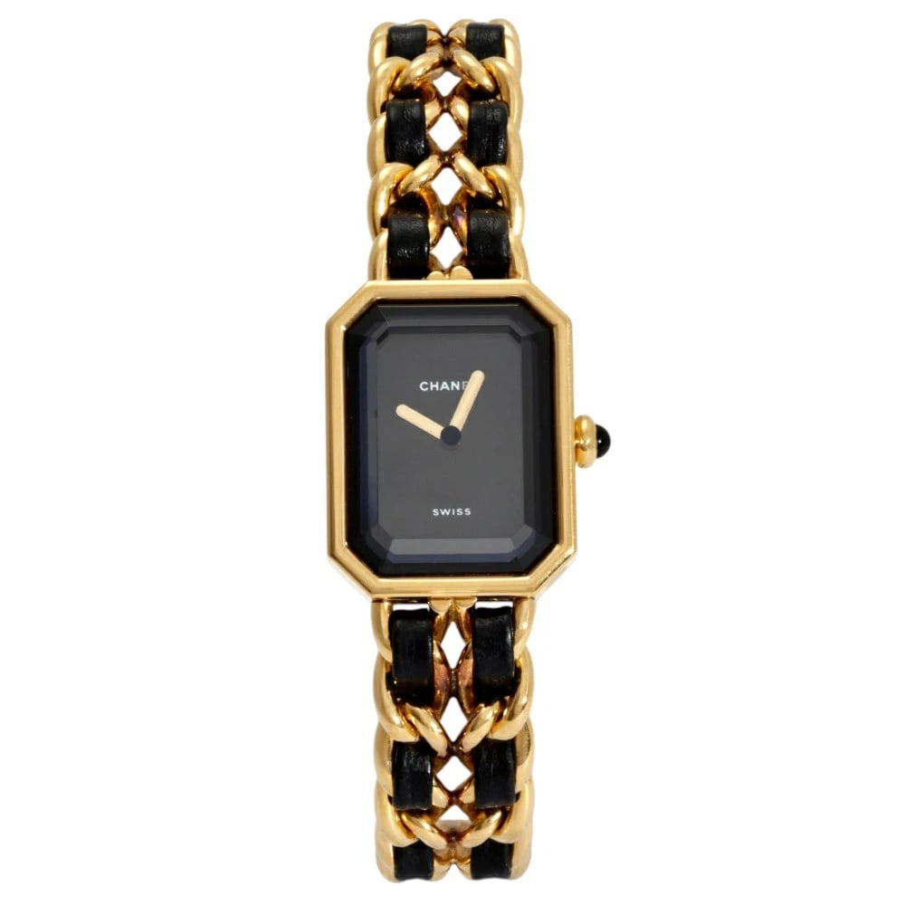 CHANEL PREMIERE WRIST WATCH: CHANEL Premiere Wrist Watch Brand: CHANEL Type/Style: Wristwatch Material: stainless steel Color: Dial Color black Size: Case size: 26.0 x 20.0mm Accessories: None Accessories Notice: When