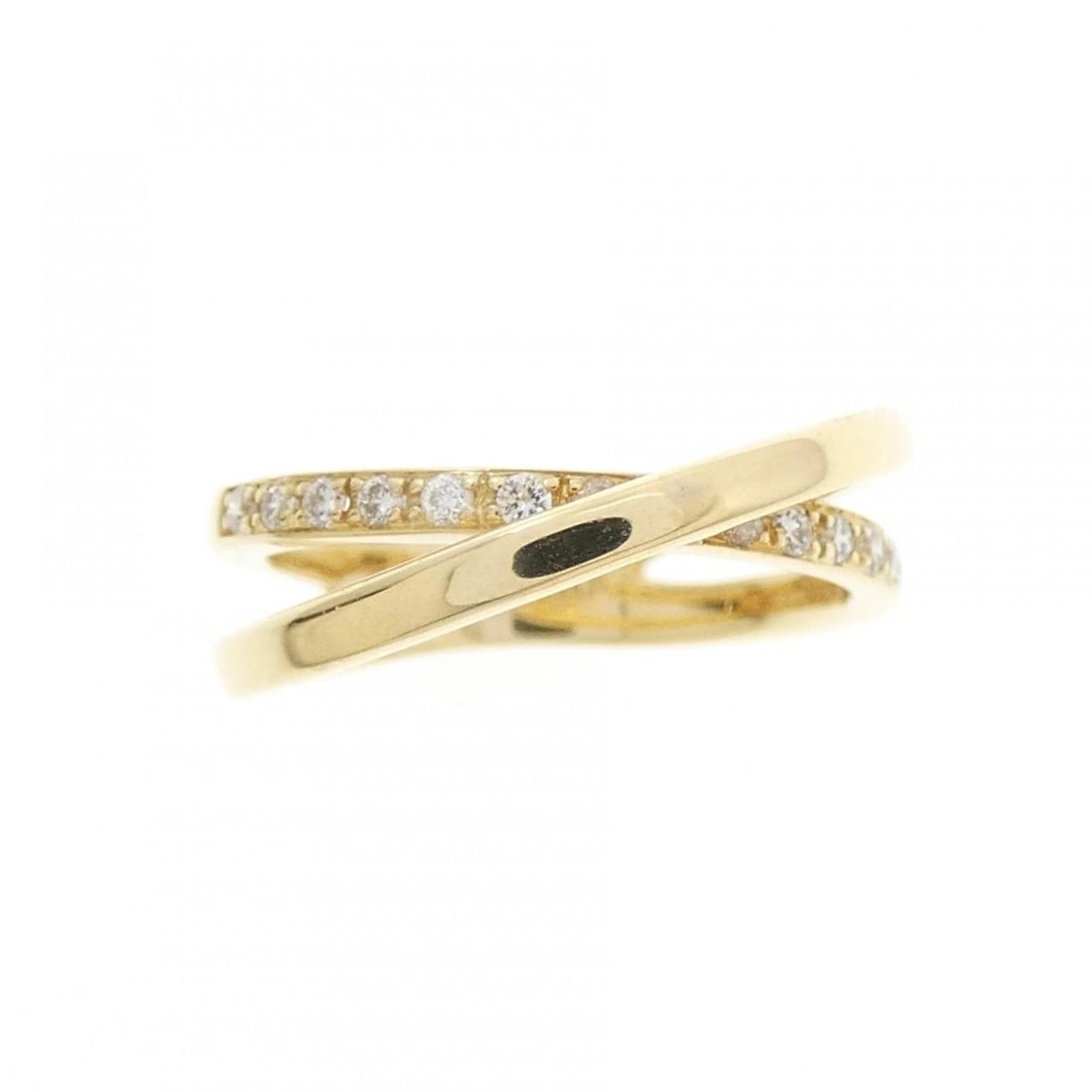 K18YG DIAMOND RING: K18YG Diamond Ring Brand: Unbranded Type/Style: Diamond Ring Material: K18YG, Main Stone Natural Color: Yellow Gold Size: US 4 Accessories: None Accessories Notice: When purchasing pre-owned goods,