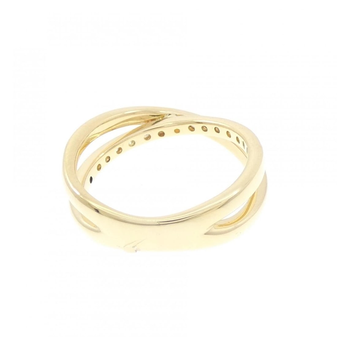 K18YG DIAMOND RING - 2