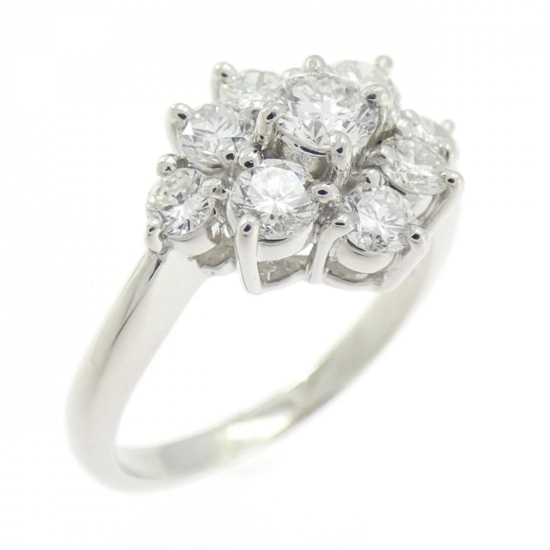 PT900 DIAMOND RING: PT900 Diamond Ring Brand: Unbranded Type/Style: Diamond ring Material: PT900, Main Stone RUBY Secondary Stone Diamond Color: SILVER Size: US 6 Accessories: None Accessories Notice: When pu