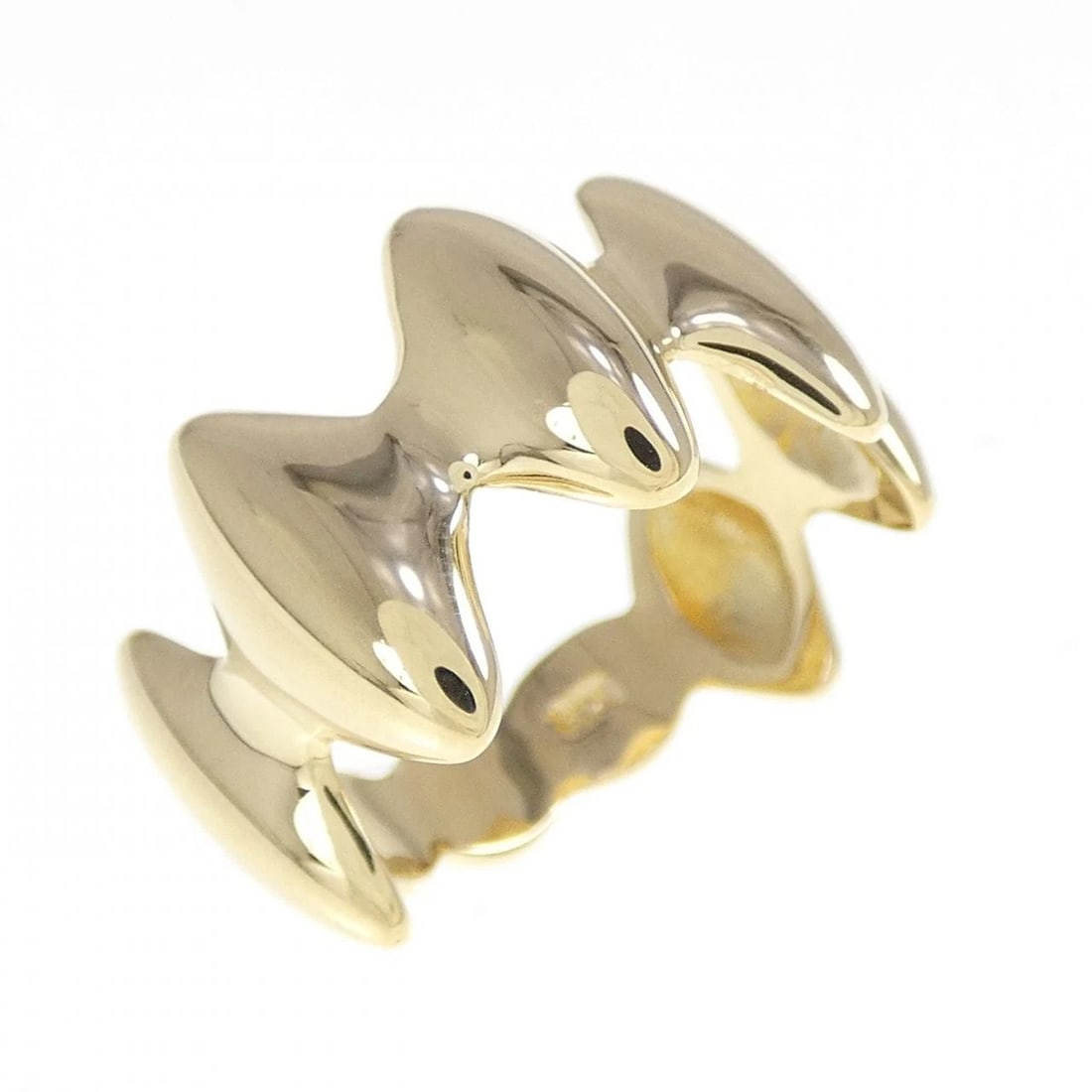 K18YG RING: K18YG ring Brand: Unbranded Type/Style: Ring Material: K18 yellow gold, Color: Yellow Gold Size: US 6 1/2 Accessories: None Accessories Notice: When purchasing pre-owned goods, please refer to the