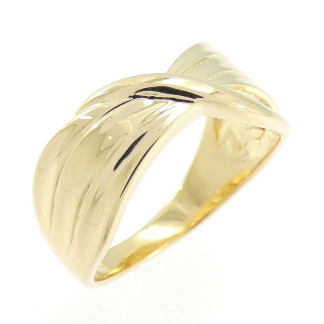 K18YG RING: K18YG ring Brand: Unbranded Type/Style: ring Material: K18YG, Color: YG Size: US 5 3/4 Accessories: None Accessories Notice: When purchasing pre-owned goods, please refer to the photos of the items