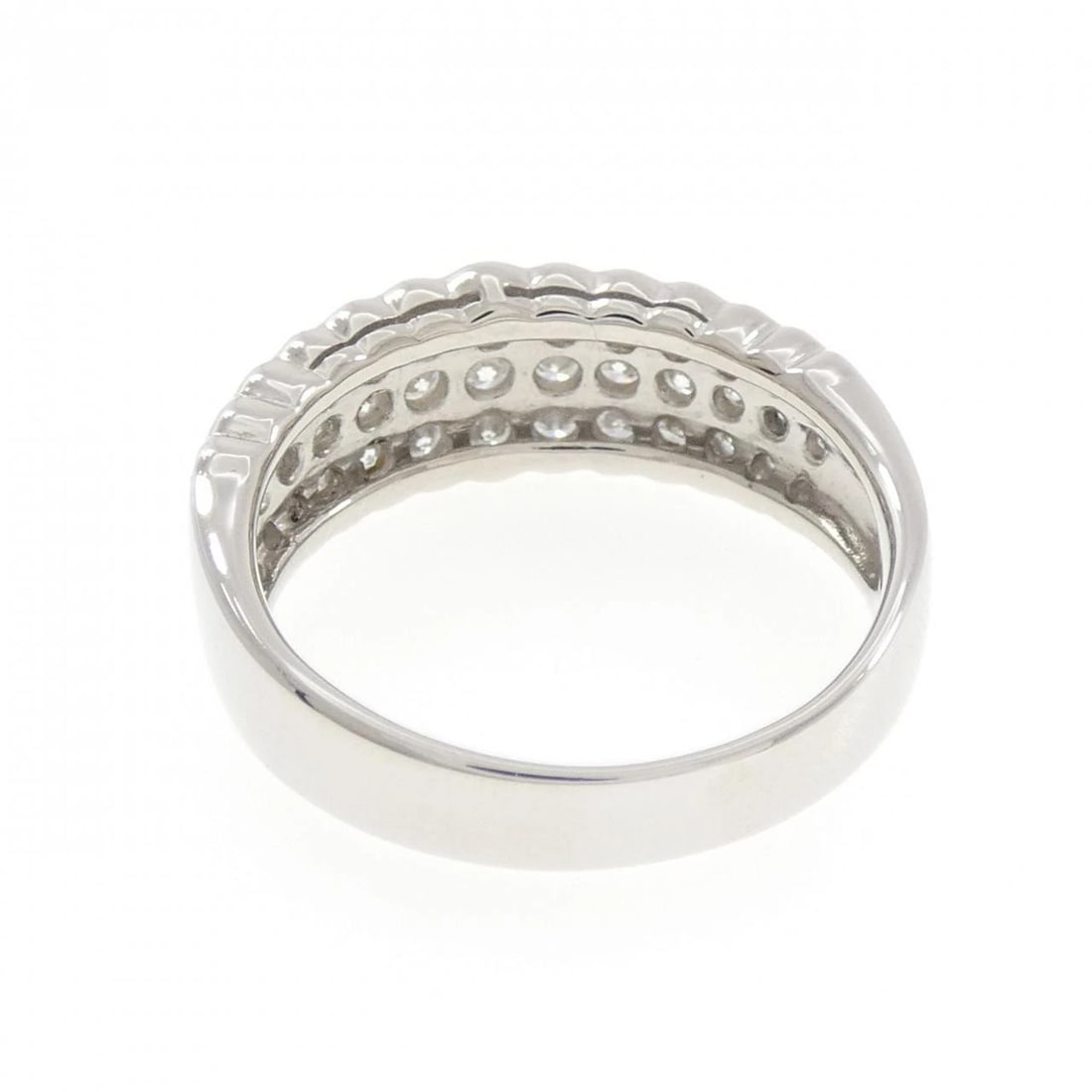 PT900 PAVE DIAMOND RING - 2
