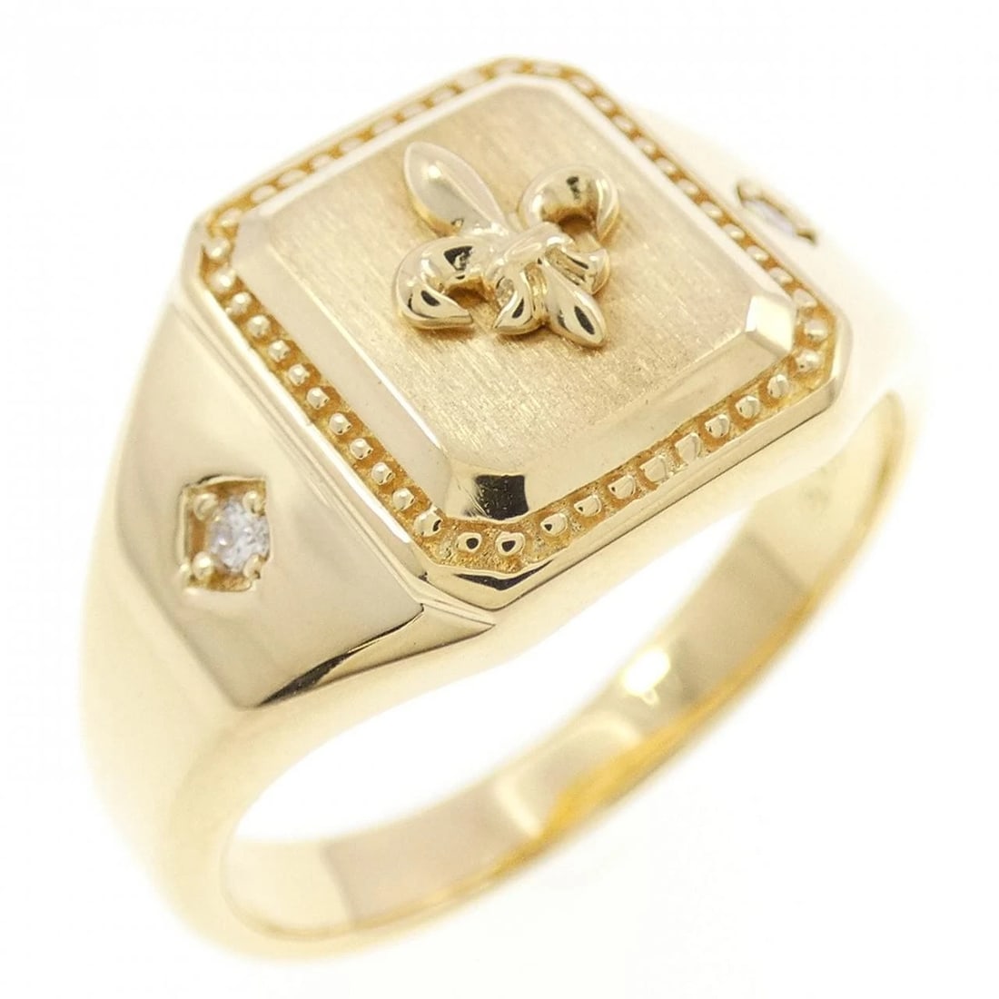 K18YG DIAMOND RING (1 of 3)