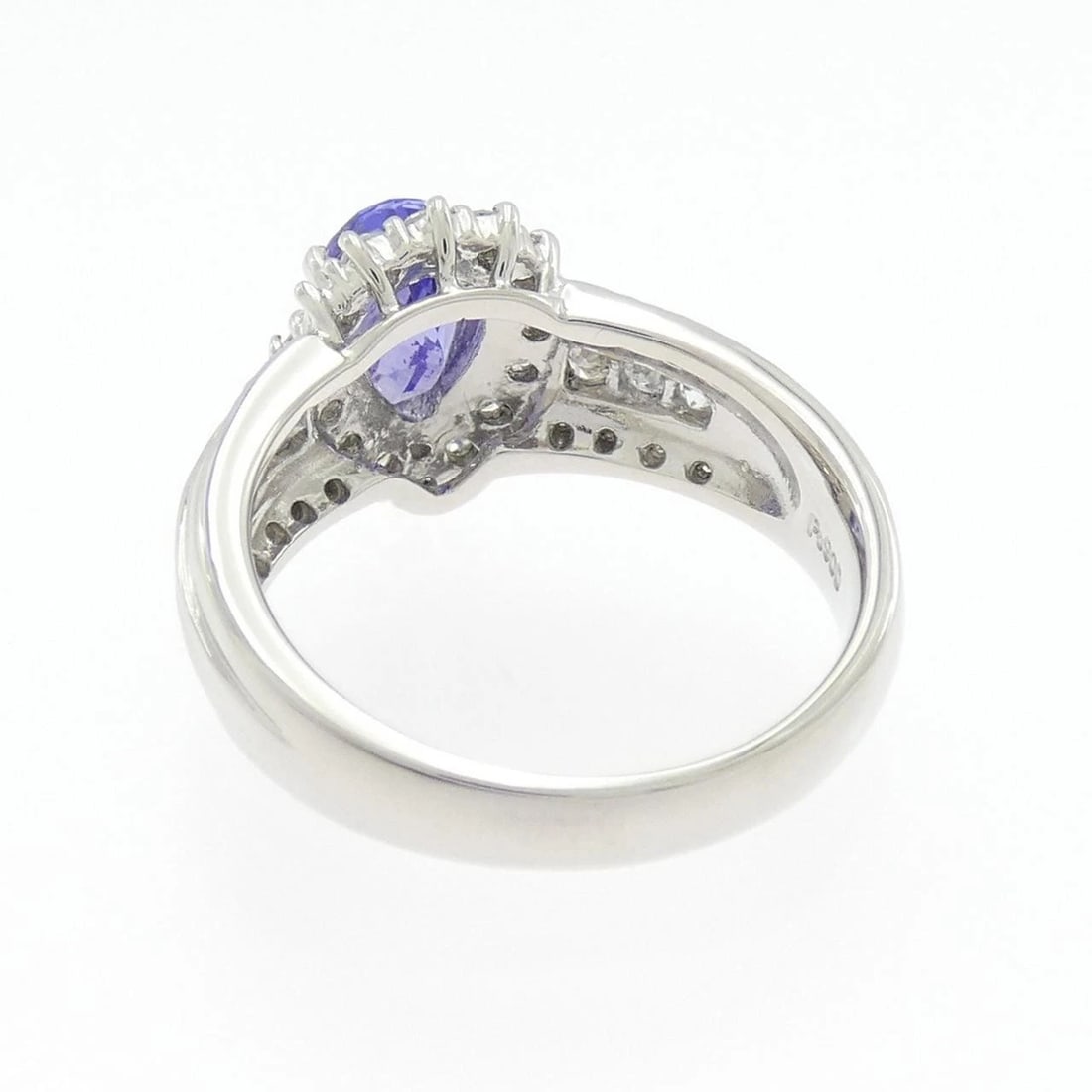 PT900 TANZANITE RING - 3