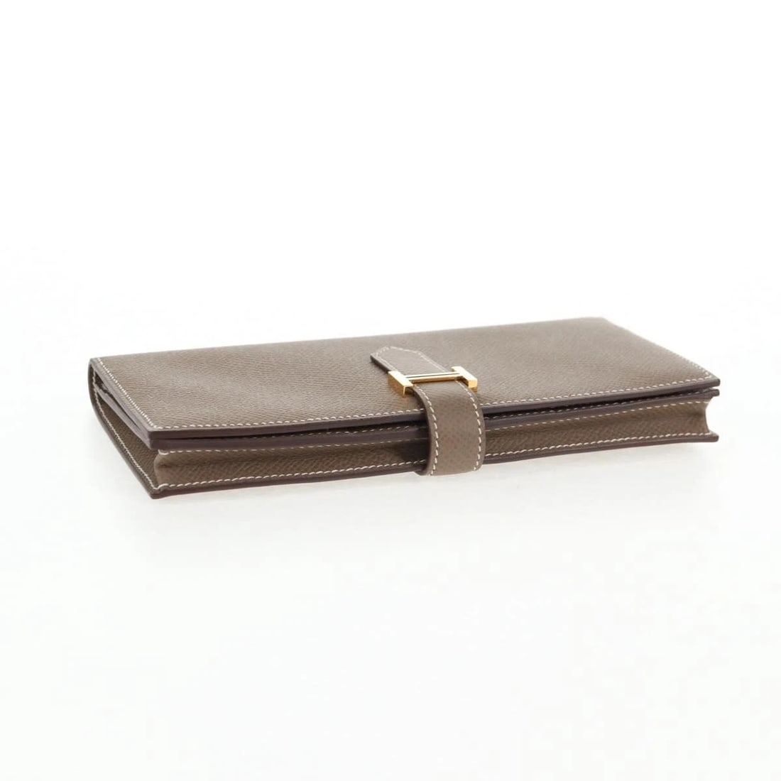 HERMES BEANSUFLA WALLET LEATHER BEIGE GOLD: HERMES Beansufla Wallet Leather Beige Gold Brand: HERMES Type/Style: Wallet Material: Leather Color: Beige,Gold Size: Size(Inch) W7.1 x H3.5 x D0.6inch(Approx) Accessories: None Accessorie