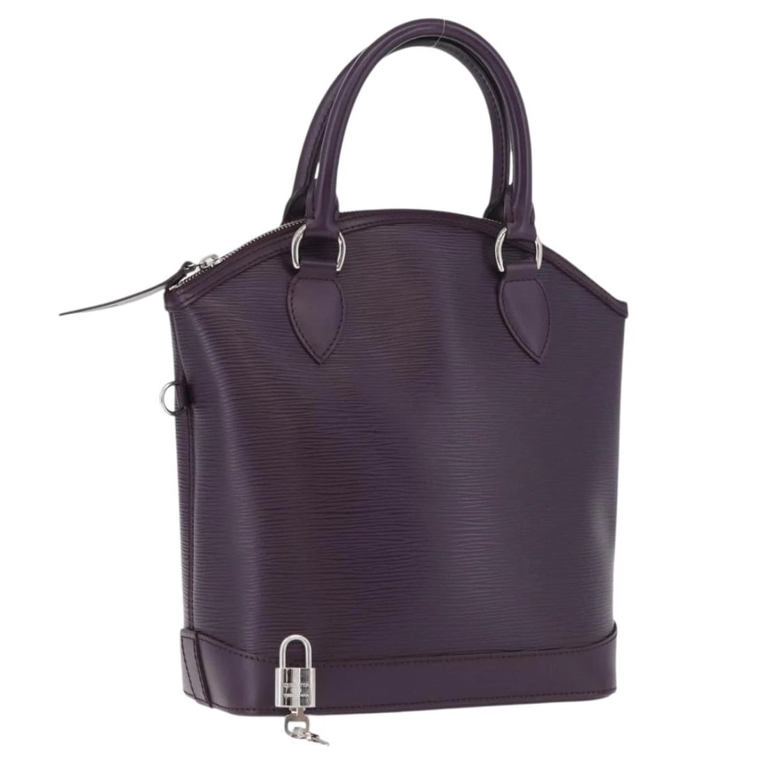 LOUIS VUITTON EPI LOCKIT PM HAND BAG PURPLE CASSIS: LOUIS VUITTON Epi Lockit PM Hand Bag Purple Cassis Brand: LOUIS VUITTON Type/Style: Hand Bag Material: Epi Leather Color: Purple,Cassis Size: Size(Inch)W9.1 x H10.2 x D4.7inch(Approx) Handle Drop:4.7i