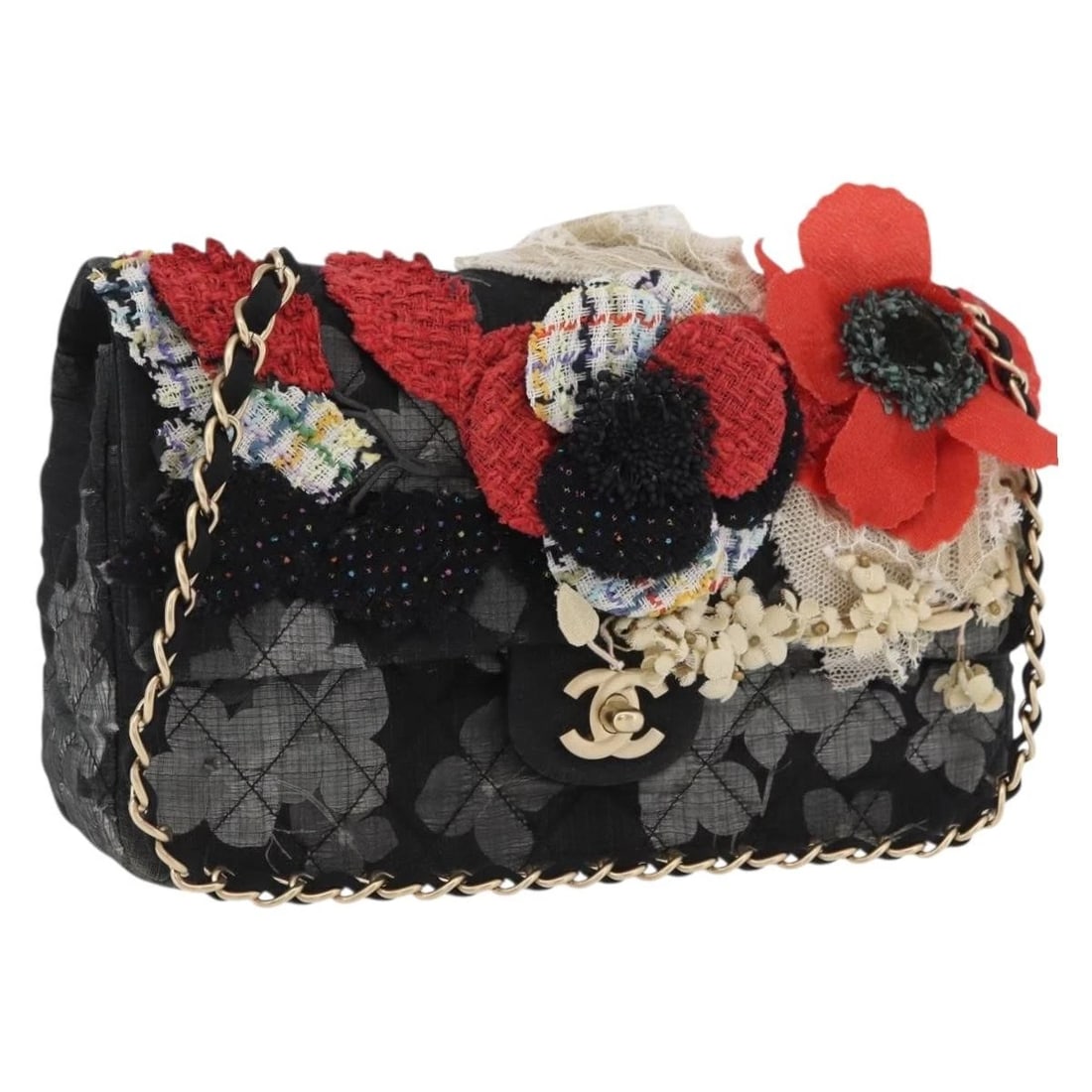 CHANEL MATELASSE 25 CHAIN SHOULDER BAG COTTON GOLD BLACK: CHANEL Matelasse 25 Chain Shoulder Bag cotton Gold Black Brand: CHANEL Type/Style: Shoulder Bag Material: Cotton Color: Gold/Black Size: Size(Inch)W9.8 x H5.5 x D2.4inch(Approx) Accessories: None