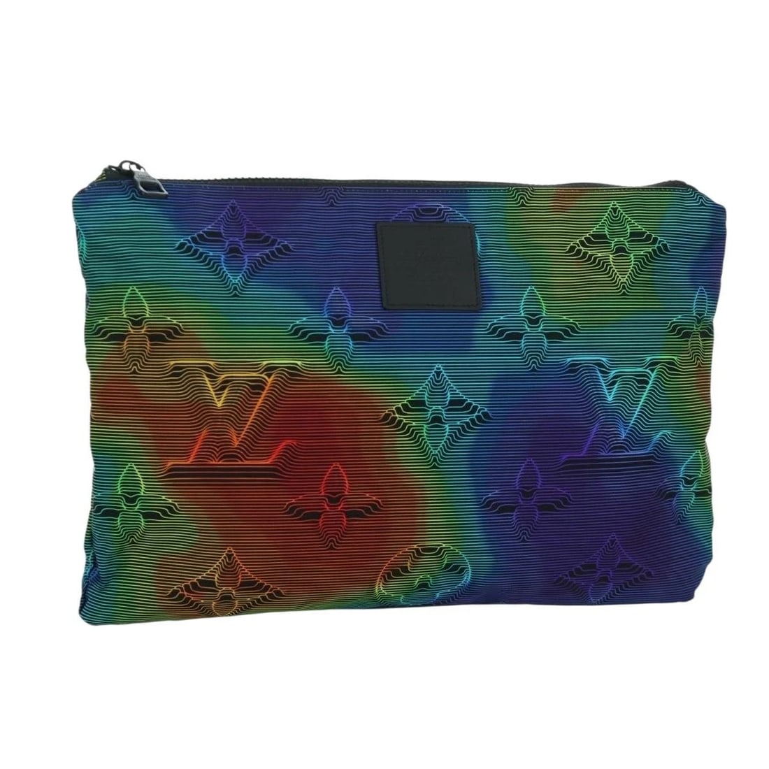 LOUIS VUITTON POCHETTE REVERSIBLE BAG NYLON MULTICOLOR: LOUIS VUITTON Pochette Reversible Bag Nylon Multicolor Brand: LOUIS VUITTON Type/Style: Clutch Bag Material: Nylon/Monogram Canvas Color: Monogram/Multicolor Size: Size(Inch)W13.4 x H9.4inch(Approx)