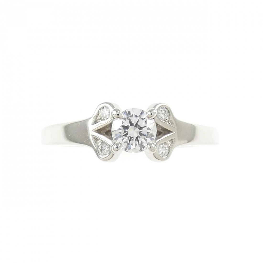 CARTIER BALLERINA RING: Cartier Ballerina Ring Brand: CARTIER Type/Style: Cartier Ring Material: Platinum950, Main Stone natural Color: SILVER Size: US 4 1/2 Accessories: None Accessories Notice: When purchasing pre-owned