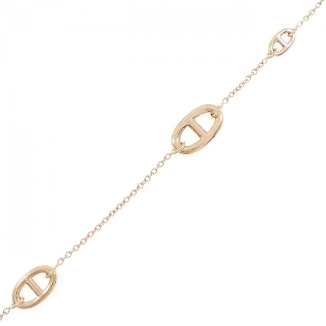 HERMES FARANDOLE BRACELET: Hermes Farandole Bracelet Brand: HERMES Type/Style: Hermes Bracelet Material: 750 Pink Gold, Color: Pink Gold Size: lenth 16cm Actual Size Max width approx: 10.1mm Accessories: None Accessories