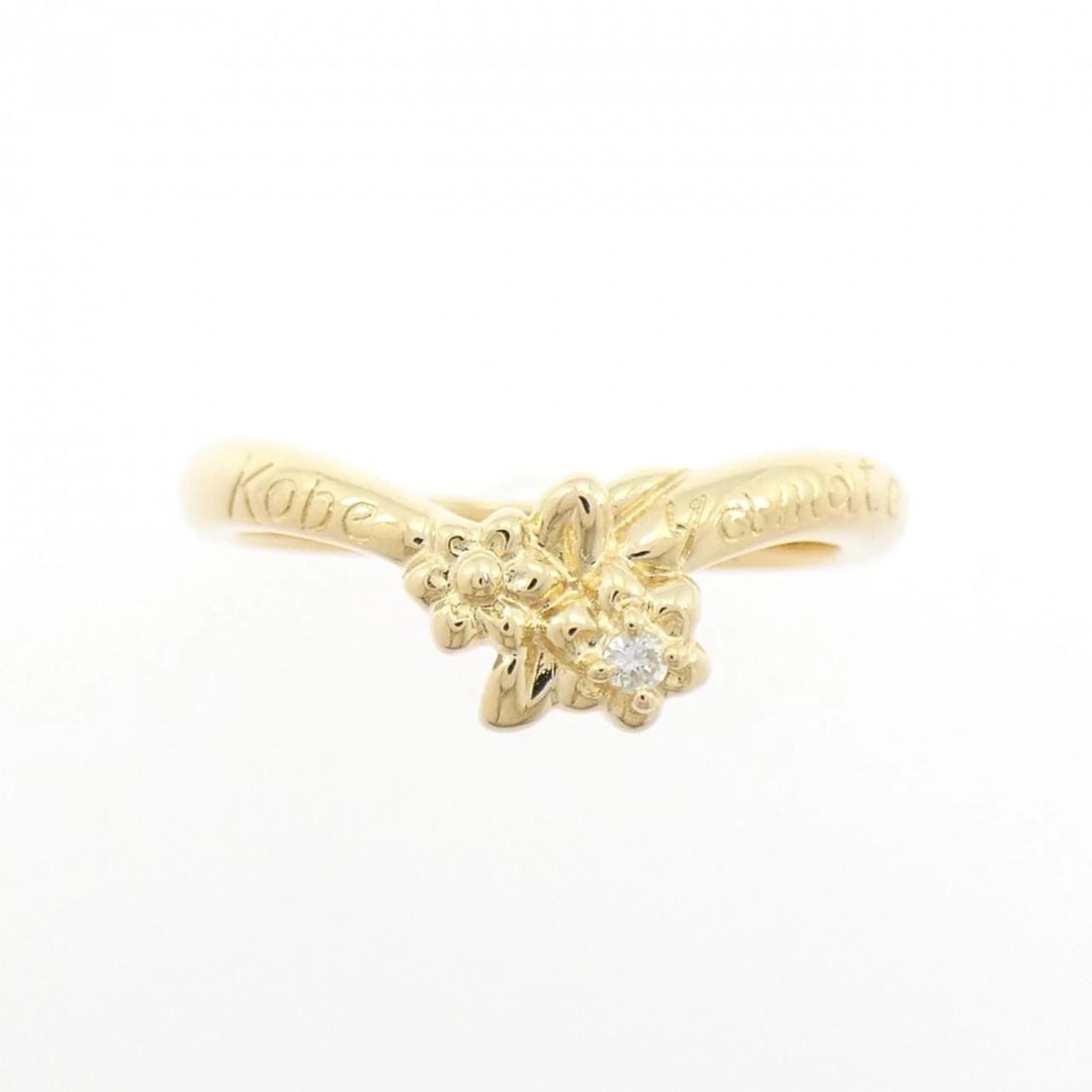 TASAKI DIAMOND RING: Tasaki Diamond Ring Brand: TASAKI Type/Style: Tasaki Ring Material: K18 yellow gold, Main Stone Natural Color: Yellow Gold Size: US 6 1/4 Accessories: None Accessories Notice: When purchasing