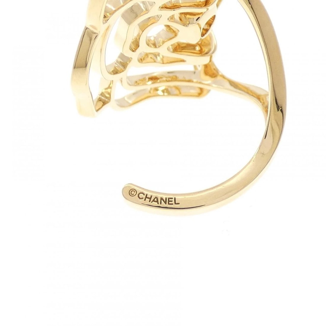 CHANEL CAMELLIA RING - 3