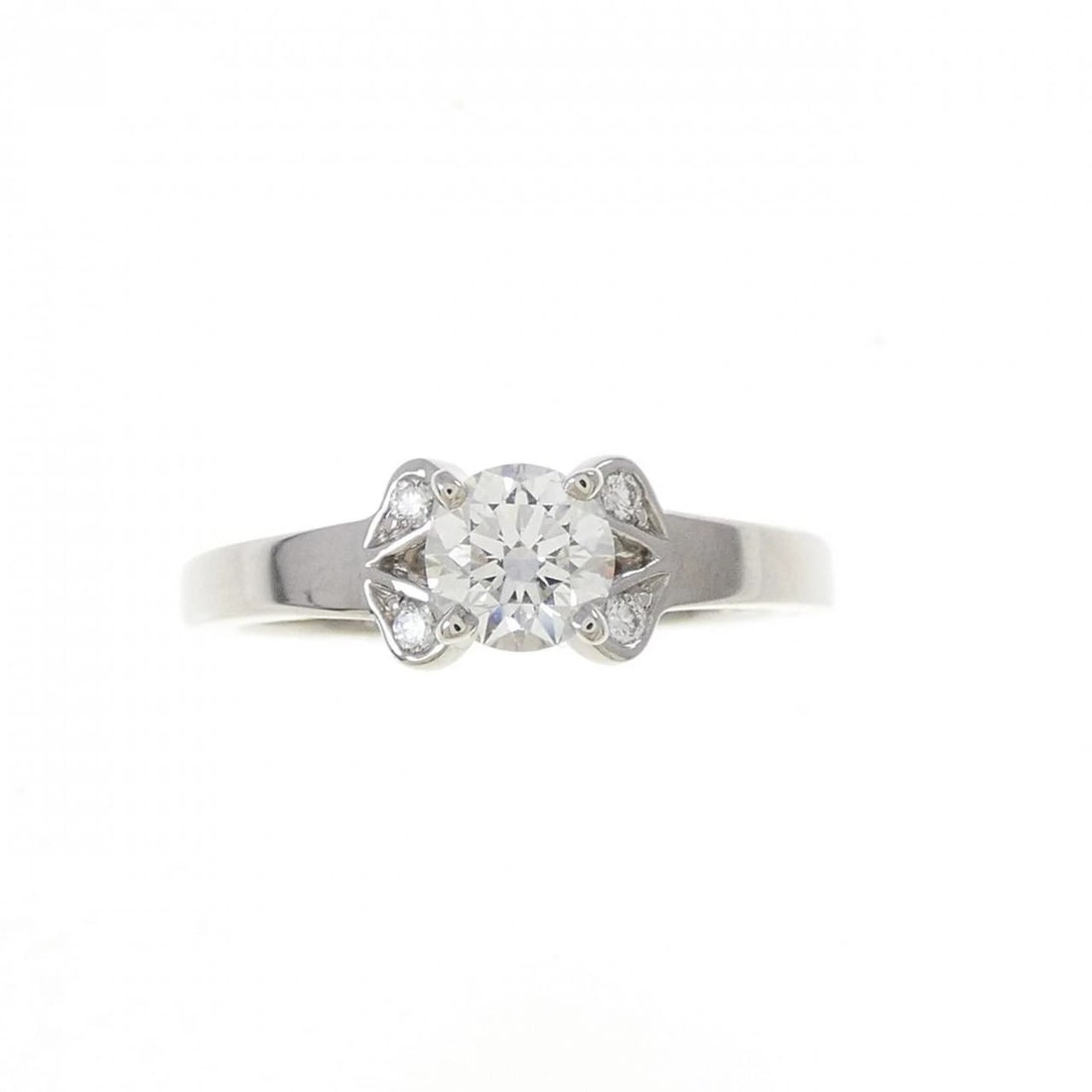 CARTIER BALLERINA RING: Cartier Ballerina Ring Brand: CARTIER Type/Style: Cartier ring Material: Platinum950, Main Stone natural Color: silver Size: US 5.5 Accessories: None Accessories Notice: When purchasing pr