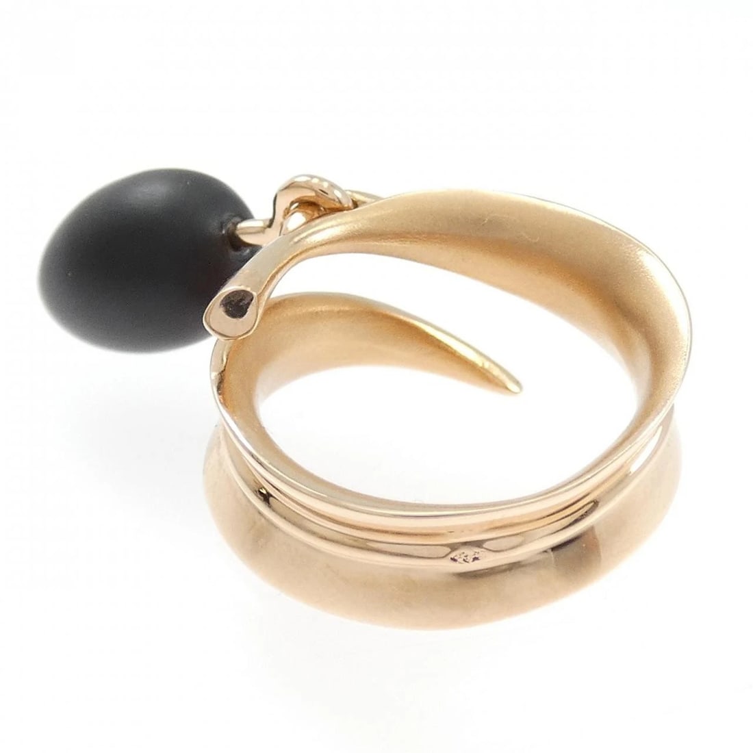 HERMES OBSIDIAN RING - 2