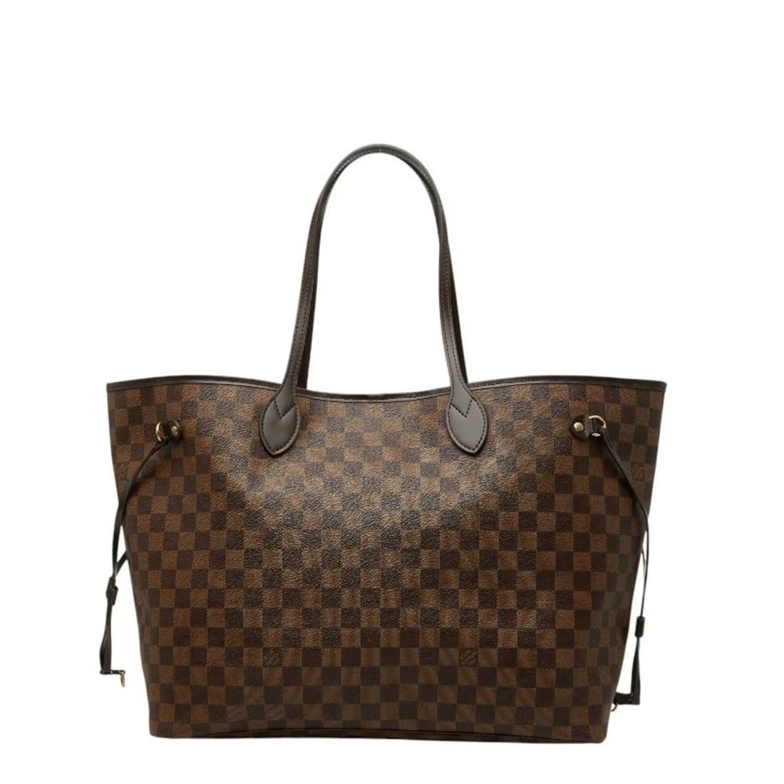 LOUIS VUITTON DAMIER NEVERFULL GM TOTE BAG SHOULDER: Louis Vuitton Damier Neverfull GM Tote Bag Shoulder Brand: Louis Vuitton Type/Style: Shoulder bag, Tote bag Material: PVC , Leather Color: Brown Size: (HxWxD) 31.5cm x 55cm x 19.5cm / 12.4'' x 21.65''