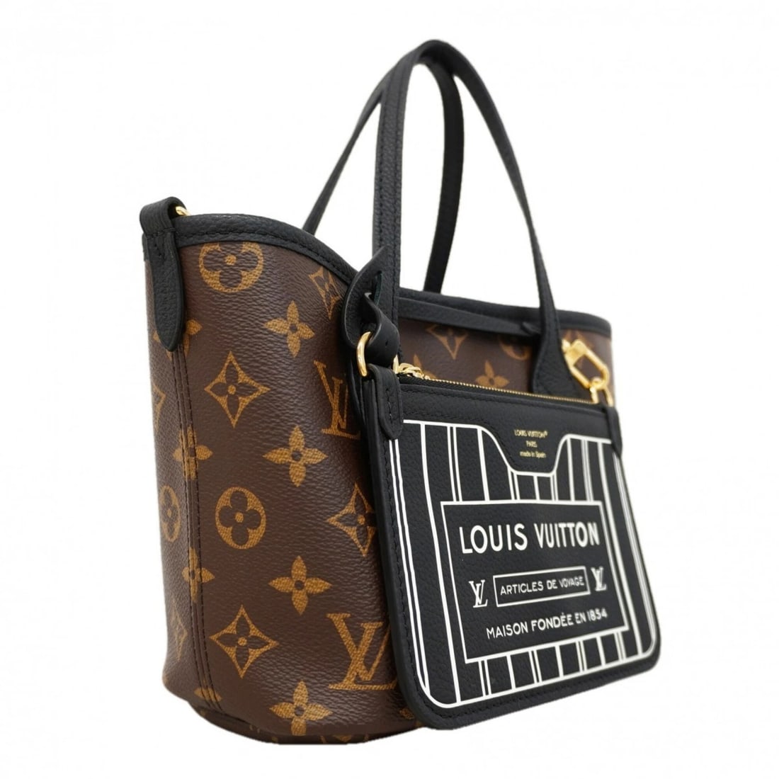 LOUIS VUITTON MONOGRAM NEVERFULL INSIDE HANDBAG - 2
