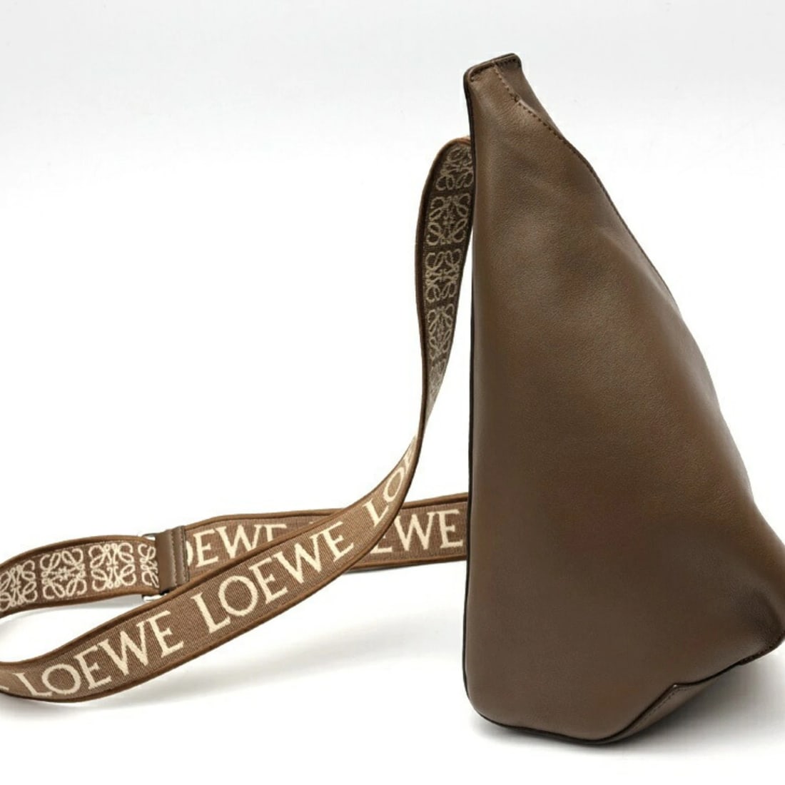 LOEWE ANTON SLING BAG CROSSBODY LEATHER BROWN - 2