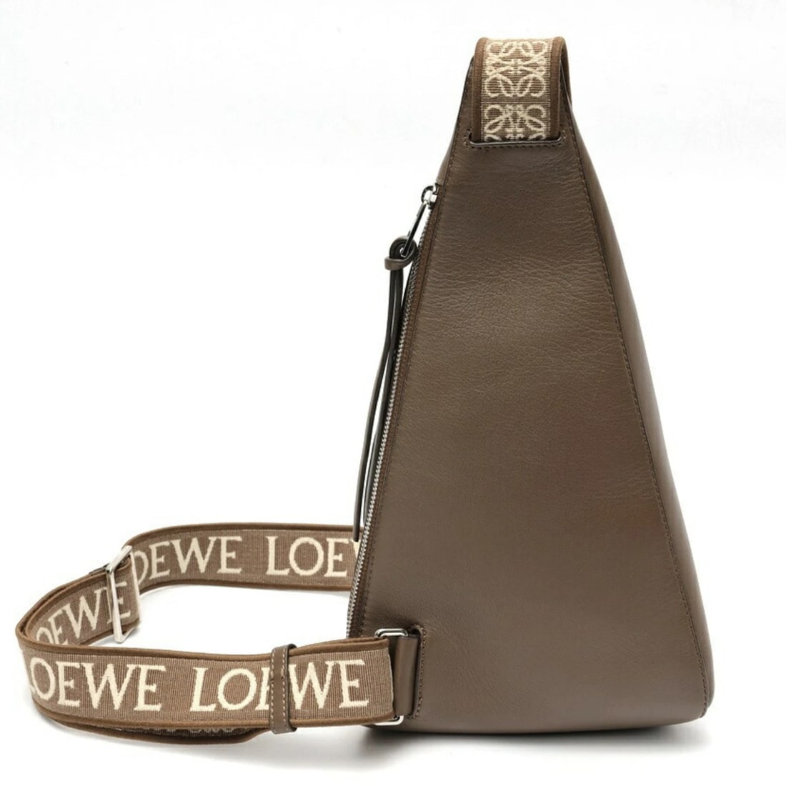 LOEWE ANTON SLING BAG CROSSBODY LEATHER BROWN - 3
