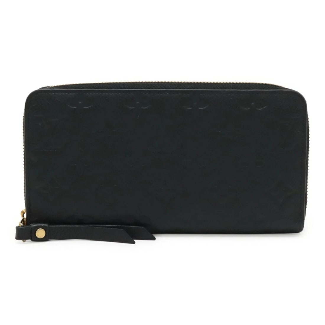 LOUIS VUITTON MONOGRAM EMPREINTE ZIPPY WALLET: Louis Vuitton Monogram Empreinte Zippy Wallet Brand: Louis Vuitton Type/Style: Long wallet (bi-fold) Material: Monogram Empreinte Color: Black, Noir Size: (HxWxD) 10.5cm x 19.5cm / 4.13'' x 7.67''