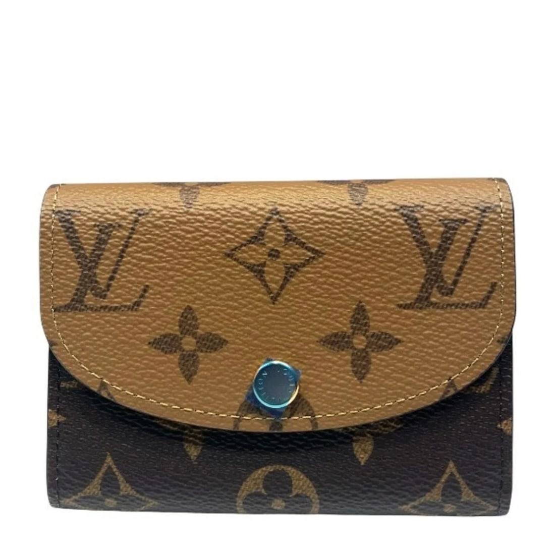 LOUIS VUITTON MONOGRAM PORTEMONNAIE ROSALIE: Louis Vuitton Monogram Portemonnaie Rosalie Brand: Louis Vuitton Type/Style: Coin purse/coin case Material: Monogram Color: Brown Size: (HxWxD) 8cm x 11cm x 2cm / 3.14'' x 4.33'' x 0.78'' Accessor
