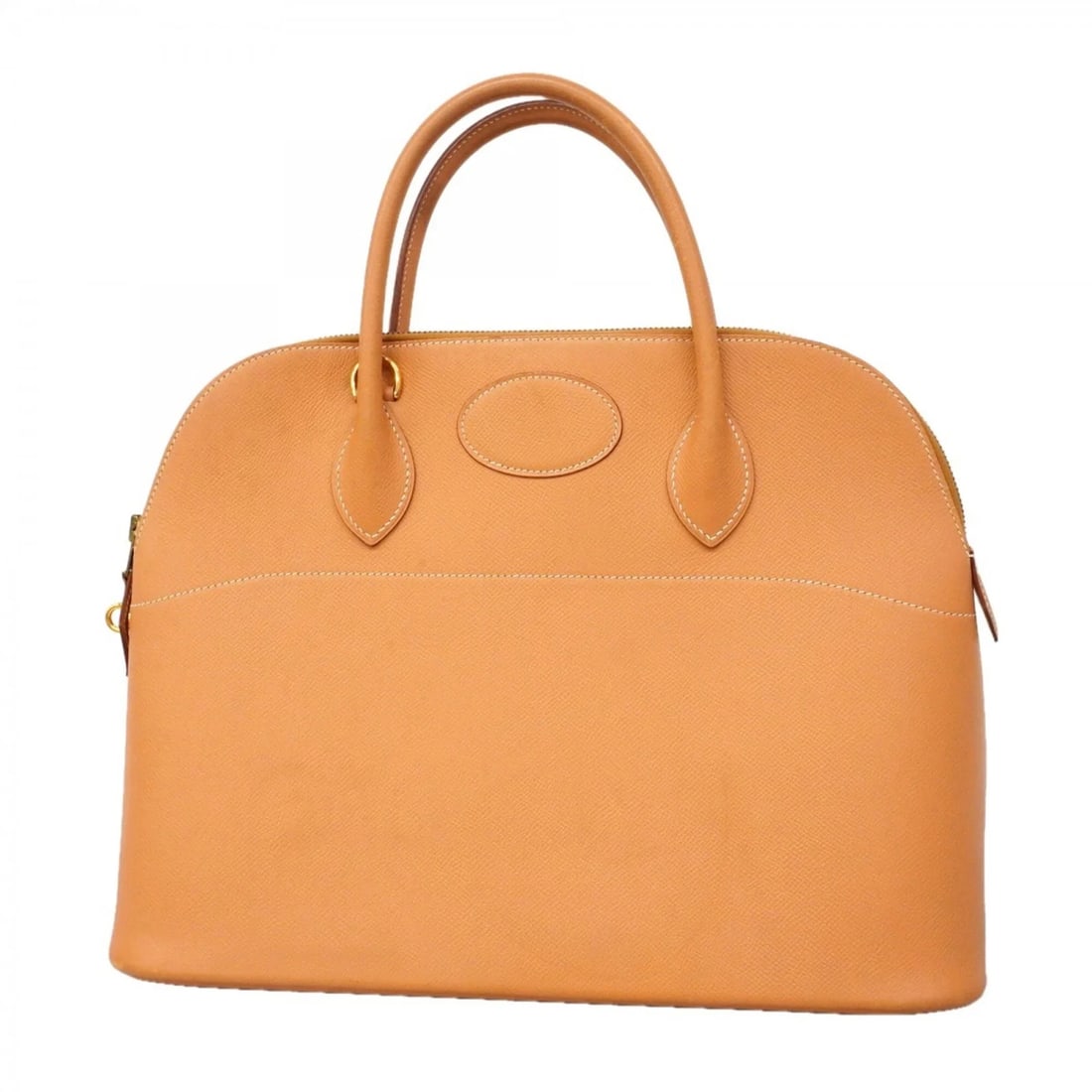 HERMES BOLIDE 35 HANDBAG COURCHEVEL LEATHER
