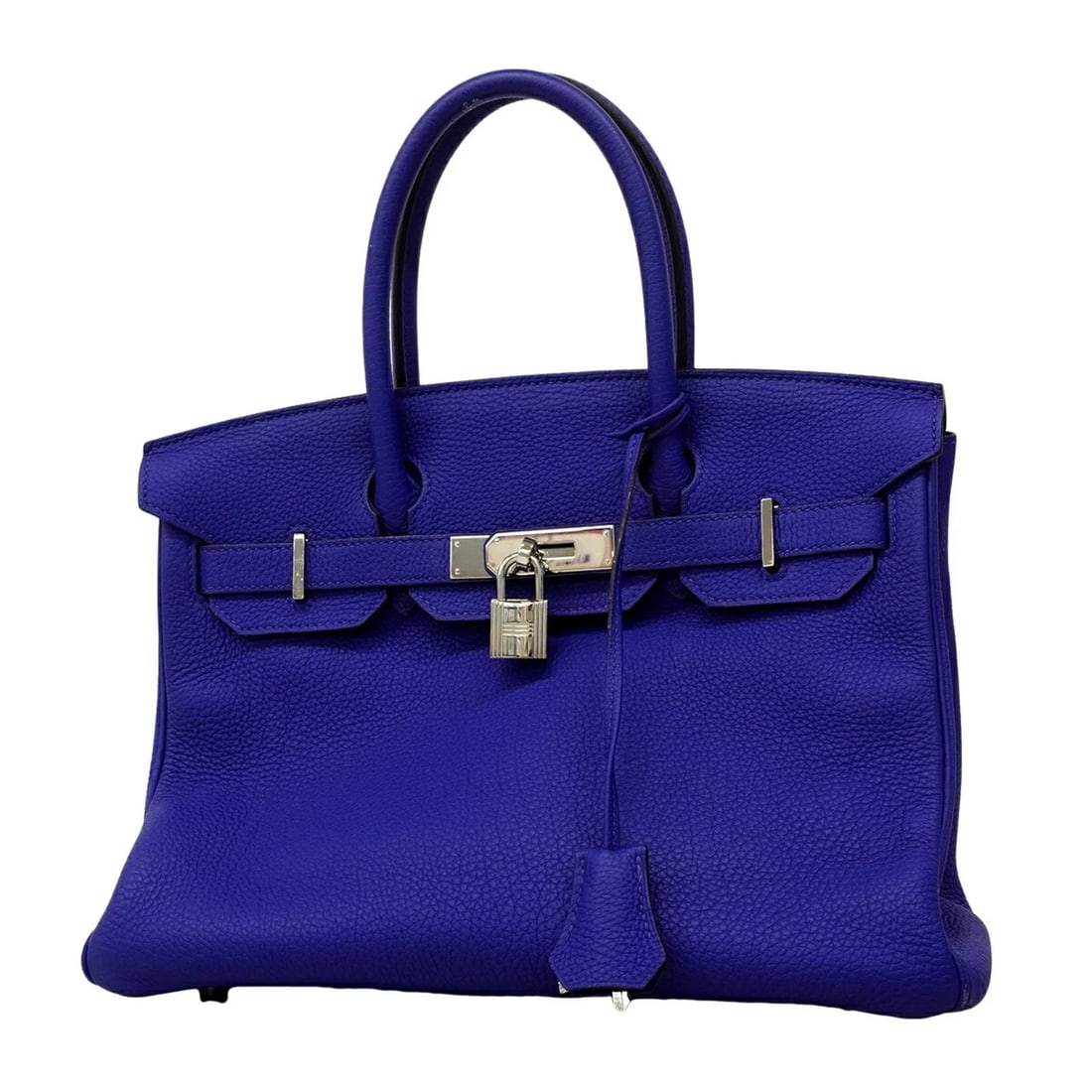 HERMES BIRKIN 30 HANDBAG TOGO LEATHER BLUE ELECTRIC: Hermes Birkin 30 handbag, Togo leather, Blue Electric Brand: Hermes Type/Style: Handbag Material: Togo leather Color: Blue Electric Size: (HxWxD) 22cm x 30cm x 15.5cm / 8.66'' x 11.81'' x 6.1'' Ac