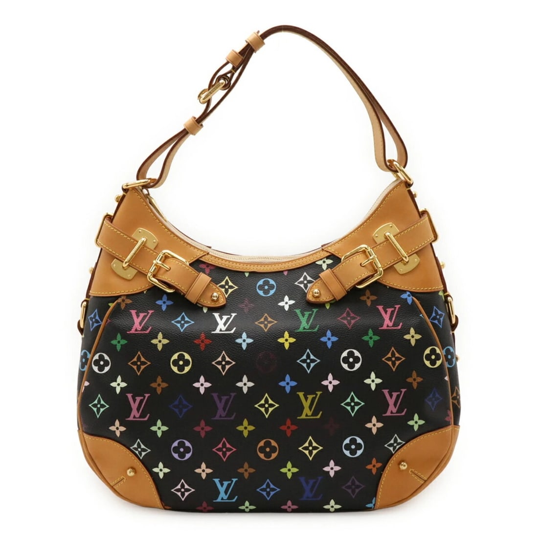 LOUIS VUITTON MONOGRAM MULTICOLORE GRETA SHOULDER BAG - 2