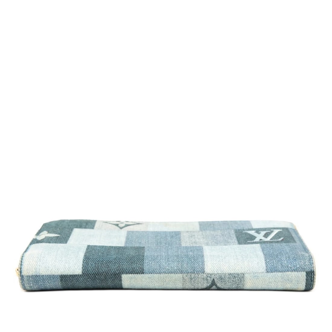 LOUIS VUITTON MONOGRAM DENIM PATCHWORK ZIPPY WALLET - 3