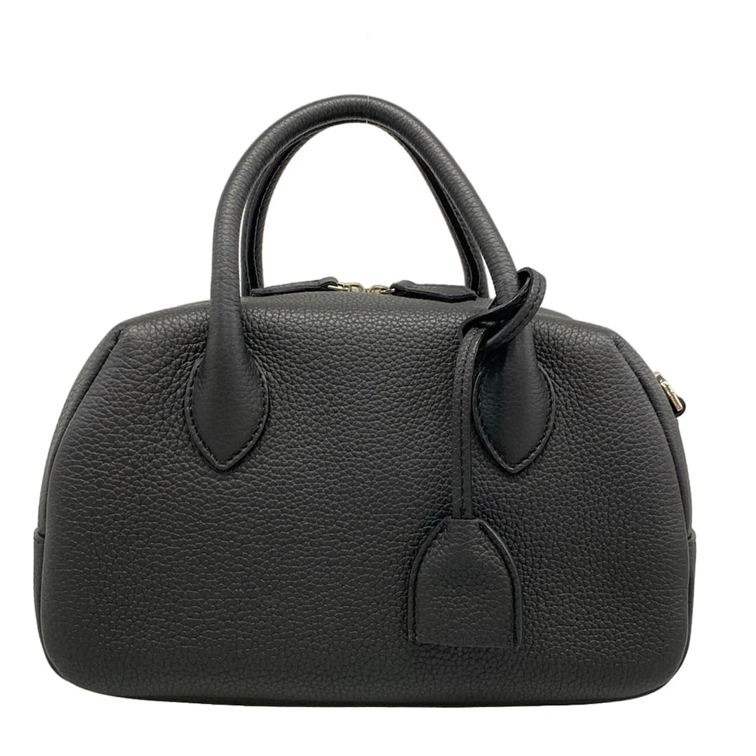BONAVENTURA MINI AVA BOSTON BAG BLACK LEATHER HANDBAG (1 of 6)