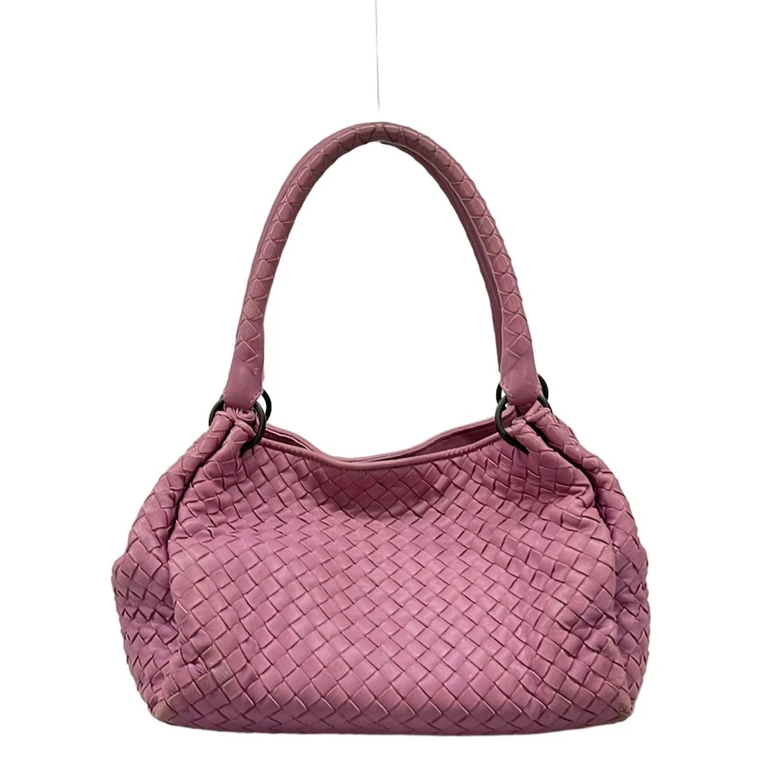 BOTTEGA VENETA PARACHUTE BAG PINK LEATHER TOTE BAG - 3