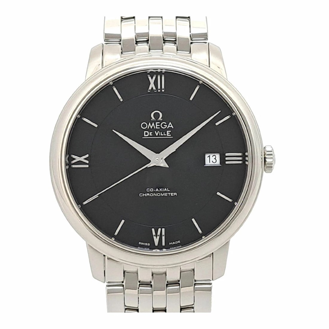 OMEGA DEVIL PRESTIGE WRIST WATCH: OMEGA devil prestige Wrist Watch Brand: OMEGA Type/Style: Wristwatch Material: Case material stainless steel Band (belt)/buckle material stainless steel Color: Dial Color black Size: Case size
