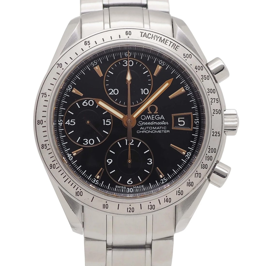 OMEGA SPEEDMASTER DATE AUTOMATIC WATCH - 2